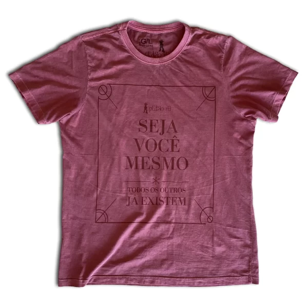 Camiseta Estonada Seja Você Mesmo